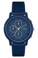 Lacoste 12.12 Chronograph Silicone Strap Watch