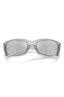 Prada 60mm Butterfly Sunglasses in Transparent Grey at Nordstrom