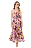 Profile By Gottex Gioa Cover-up Dress Multi Pink at Nordstrom,