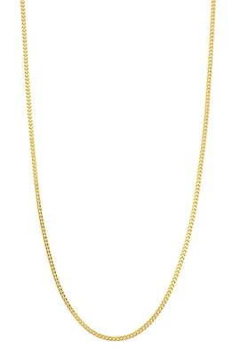 Bony Levy Men's 14K Gold Cuban Chain Necklace in Yellow Gold at Nordstrom, Size 24