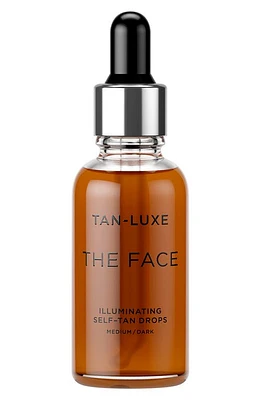 Tan-Luxe The Face Illuminating Self-Tan Drops in Medium/dark at Nordstrom