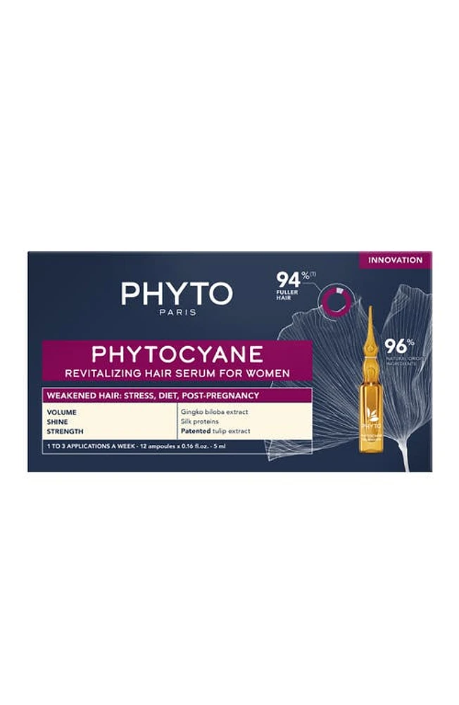 PHYTO CYANE Revitalizing Scalp Serum For Temporary Hair Thinning at Nordstrom