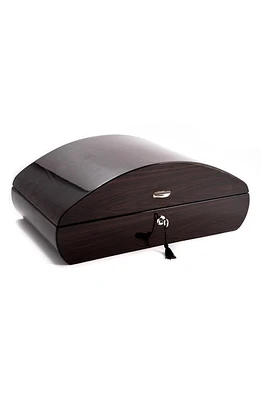 Bey-Berk Davey Cedar Cigar Humidor in Ebony at Nordstrom