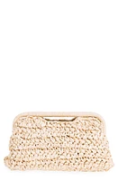 Cult Gaia Large Aurora Clutch in Natural at Nordstrom