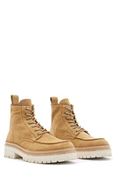 AllSaints Castle Lug Sole Boot Tan at Nordstrom,