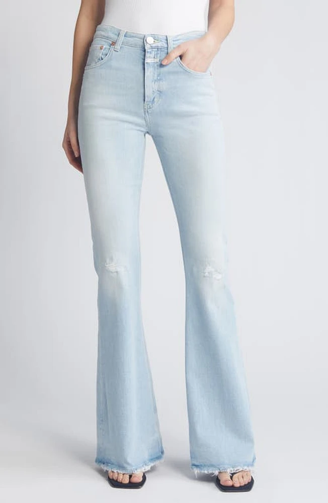 Closed Rawlin Flare Jeans Extreme Light at Nordstrom,