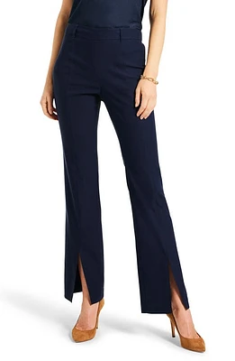 NIC+ZOE Polished Wonderstretch Boot Cut Pants in Dark Indigo at Nordstrom, Size 16