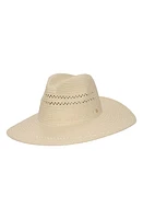 Lauren Ralph Lauren Openwork Straw Sun Hat in Natural at Nordstrom