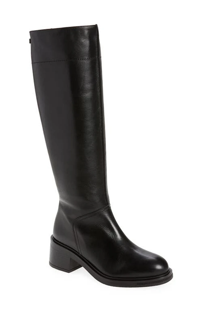 Wonders Waterproof Tall Boot Black at Nordstrom,