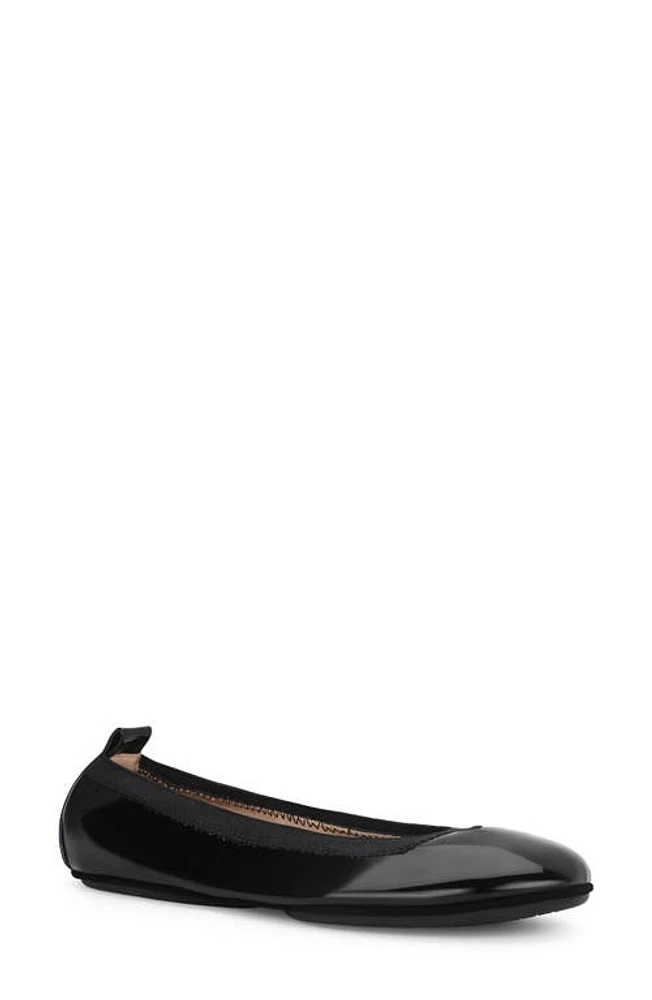 Yosi Samra Samara Foldable Ballet Flat Black Patent at Nordstrom,