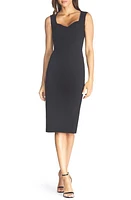 Dress the Population Elle Sweetheart Neck Sheath Midi at Nordstrom,