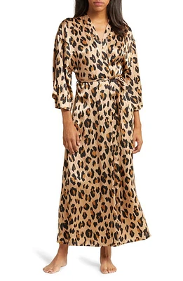 Nordstrom Washable Silk Longline Robe at Nordstrom,