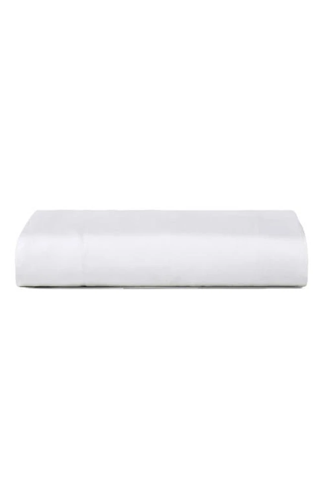 Sijo Eucalyptus AiryWeight Tencel Lyocell Flat Sheet in Snow at Nordstrom