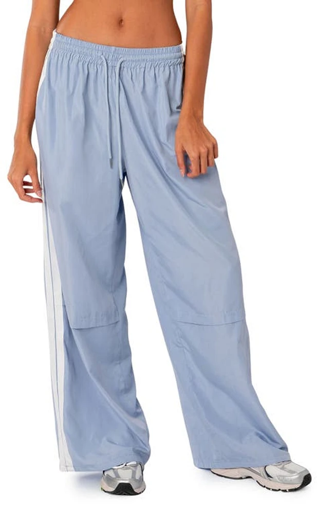 EDIKTED Fauna Track Pants Light-Blue at Nordstrom,