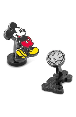 Cufflinks, Inc. Mickey Mouse Cuff Links in Grey Multi at Nordstrom