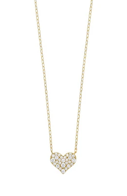 Bony Levy Mika Diamond Heart Pendant Necklace in 18K Yellow Gold at Nordstrom