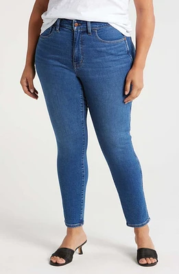 Madewell Curvy Roadtripper Authentic Skinny Jeans Faulkner Wash at Nordstrom,