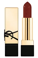 Yves Saint Laurent Rouge Pur Couture Caring Satin Lipstick with Ceramides in Unshy Cacao at Nordstrom