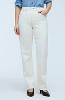 Madewell The Curvy '90s Straight Leg Jeans Vintage Canvas at Nordstrom