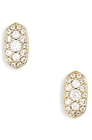 Kendra Scott Grayson Crystal Stud Earrings in Gold at Nordstrom