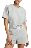 Polo Ralph Lauren Short Pajamas Heather Grey at Nordstrom,