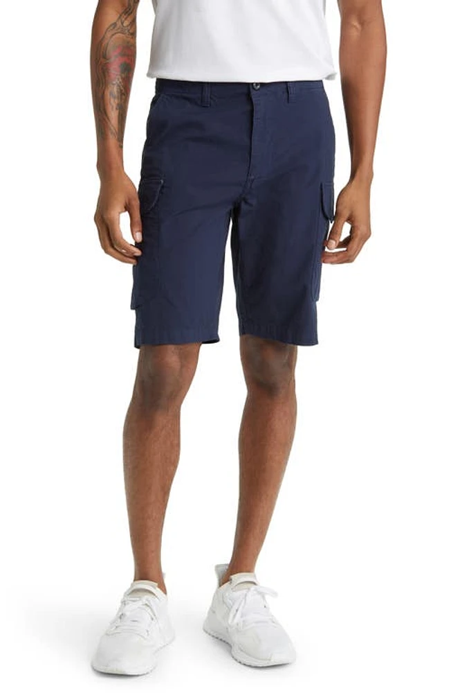 NORTH SAILS Stretch Cotton Cargo Shorts in Navy at Nordstrom, Size 42