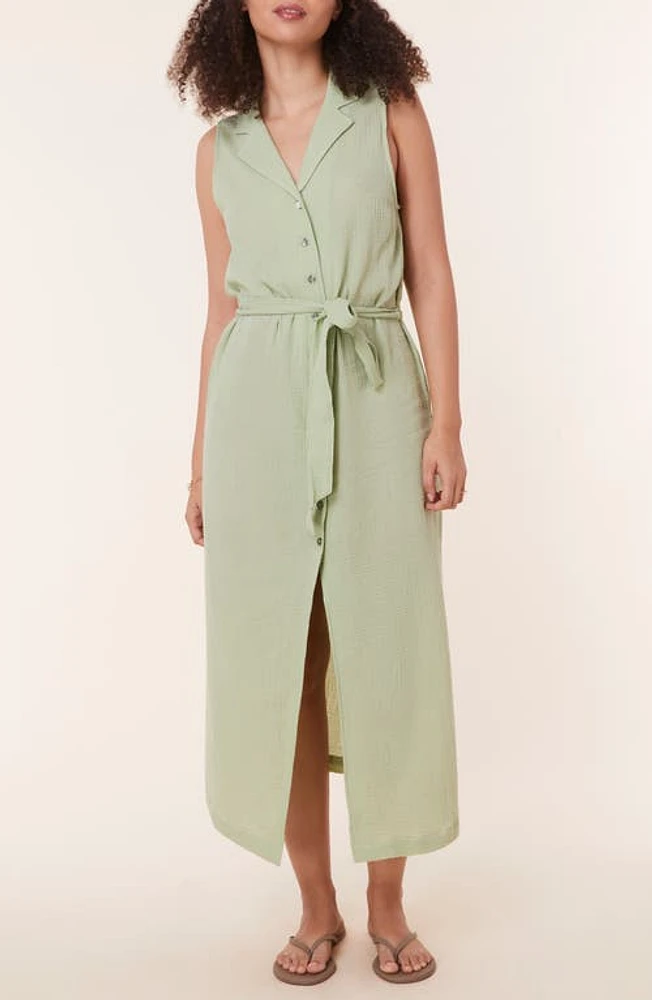 Andie The Flamenco Cover-Up Button-Up Shirtdress at Nordstrom,