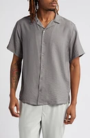 Open Edit Relax Camp Shirt at Nordstrom,