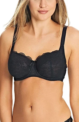 Freya Fancies Underwire Balconette Bra Black at Nordstrom,