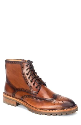 Warfield & Grand Rockford Wingtip Boot Tan at Nordstrom,