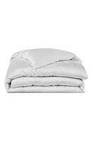 Sijo Eucalyptus Tencel Lyocell Duvet Cover in Snow at Nordstrom, Size Twin