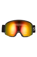 Smith Proxy Snow Goggles in Black Red Mirror at Nordstrom