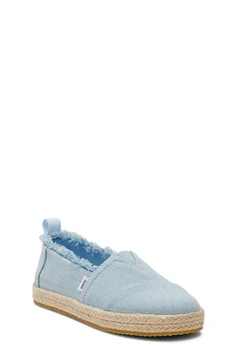 TOMS Kids' Alpargata Slip-On Light/Pastel Blue at Nordstrom, M