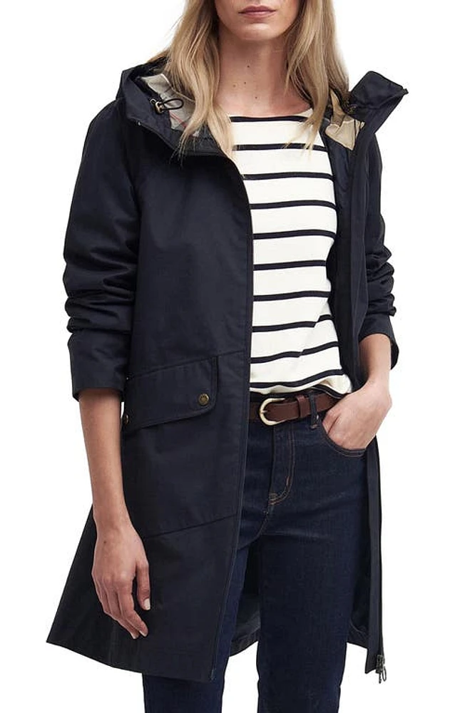 Barbour Heron Waterproof Jacket Dark Navy at Nordstrom, Us