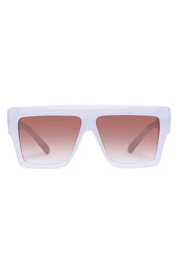 AIRE Antares 59mm D-Frame Sunglasses in White at Nordstrom