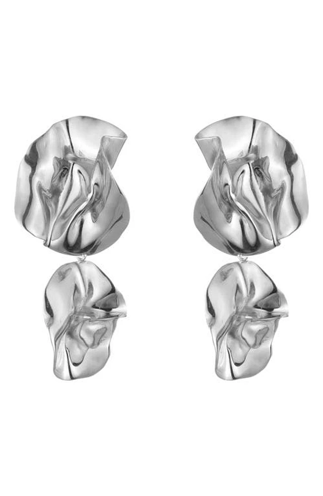 Sterling King Fold Drop Earrings in Sterling Silver at Nordstrom