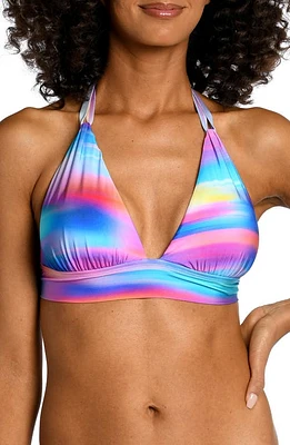 La Blanca Sunset Soft Band Bikini Top Multi at Nordstrom,