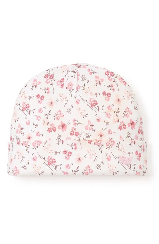 Petite Plume Pima Cotton Hat in Dorset Floral at Nordstrom