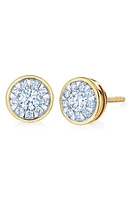 Kwiat Sunburst Diamond Stud Earrings in Yellow Gold at Nordstrom