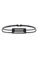 le gramme Men's 1.7G Polished Ceramic Cord Bracelet in Black Ceramic at Nordstrom