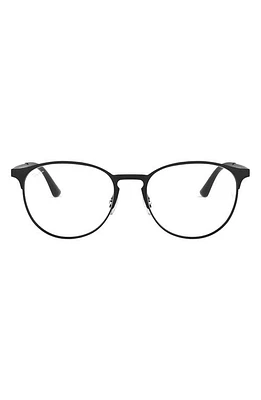 Ray-Ban 51mm Optical Glasses in Matte Black at Nordstrom