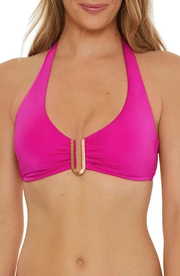 Trina Turk Monaco Halter Bikini Top Stargazer at Nordstrom,