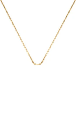 Monica Vinader Fine Chain Link Necklace in Gold at Nordstrom