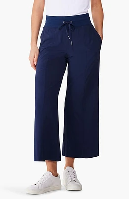 NZ ACTIVE by NIC+ZOE Tech Stretch Wide Leg Crop Performance Pants at Nordstrom,