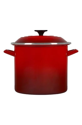 Le Creuset -Quart Enameled Steel Stockpot in Cerise at Nordstrom