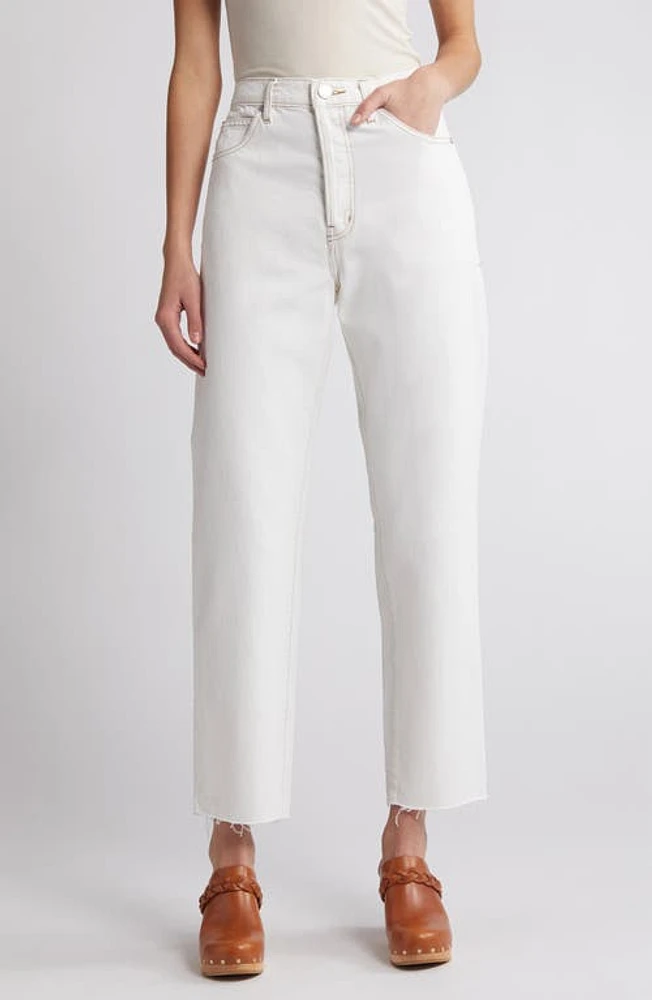 FRAME Le Mec Raw Hem Boyfriend Jeans Au Natural Clean at Nordstrom,