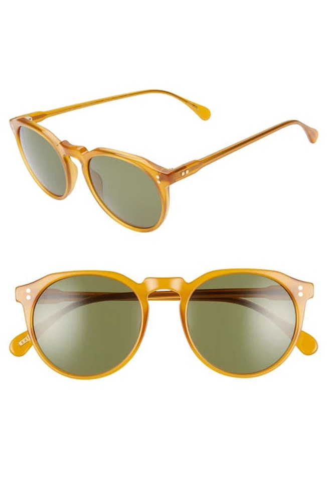 RAEN Remmy 52mm Sunglasses in Honey/Bottle Green at Nordstrom