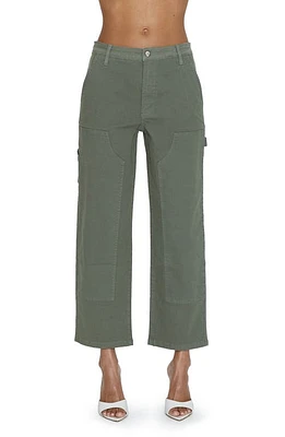 Pistola Ashton Straight Leg Carpenter Pants in Wild Fern at Nordstrom, Size 33