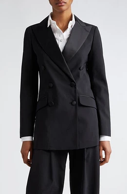 Eleventy Double Breasted Satin Tuxedo Jacket at Nordstrom, Us