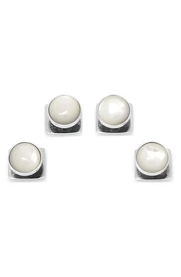 Cufflinks, Inc. Mother-of-Pearl Studs in White at Nordstrom